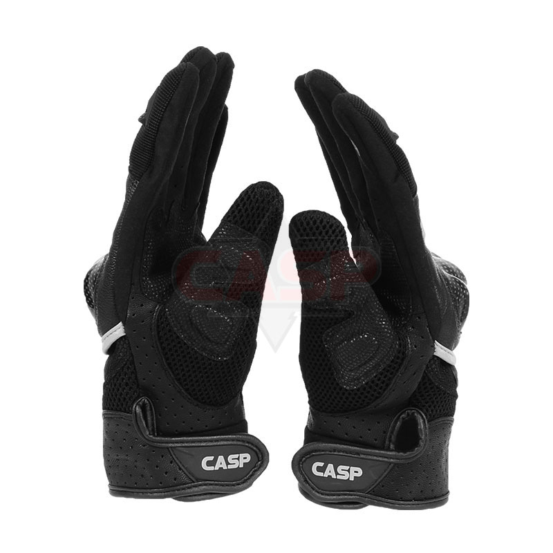 战术手套 (纤维+真皮)