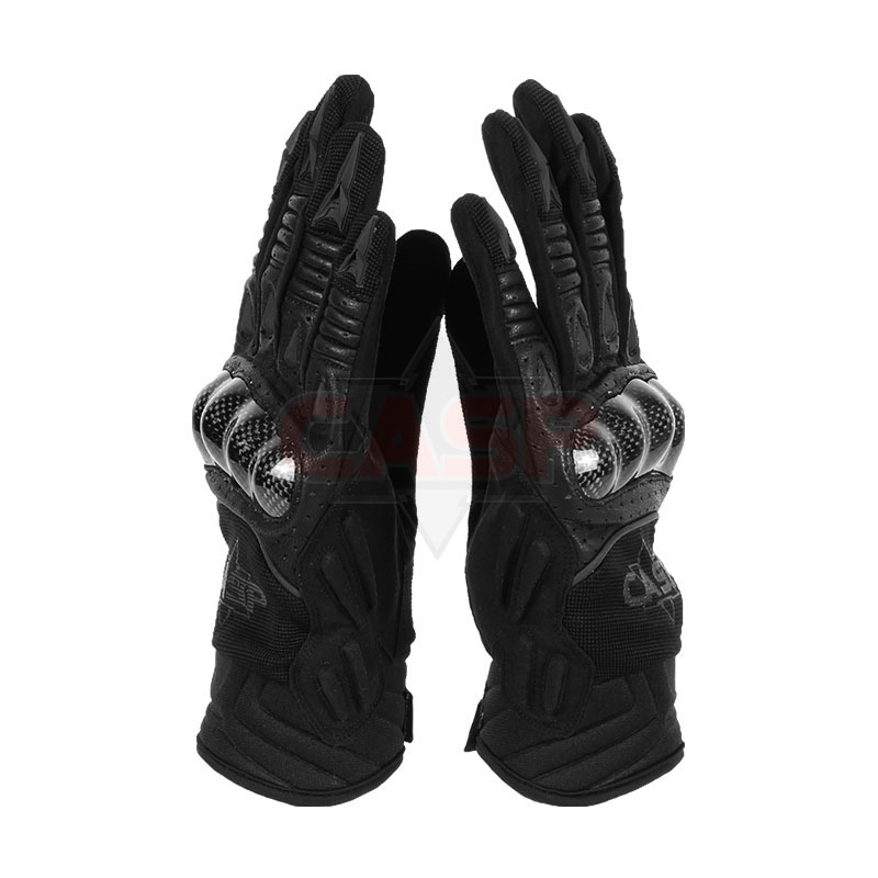 战术手套 (纤维+真皮)