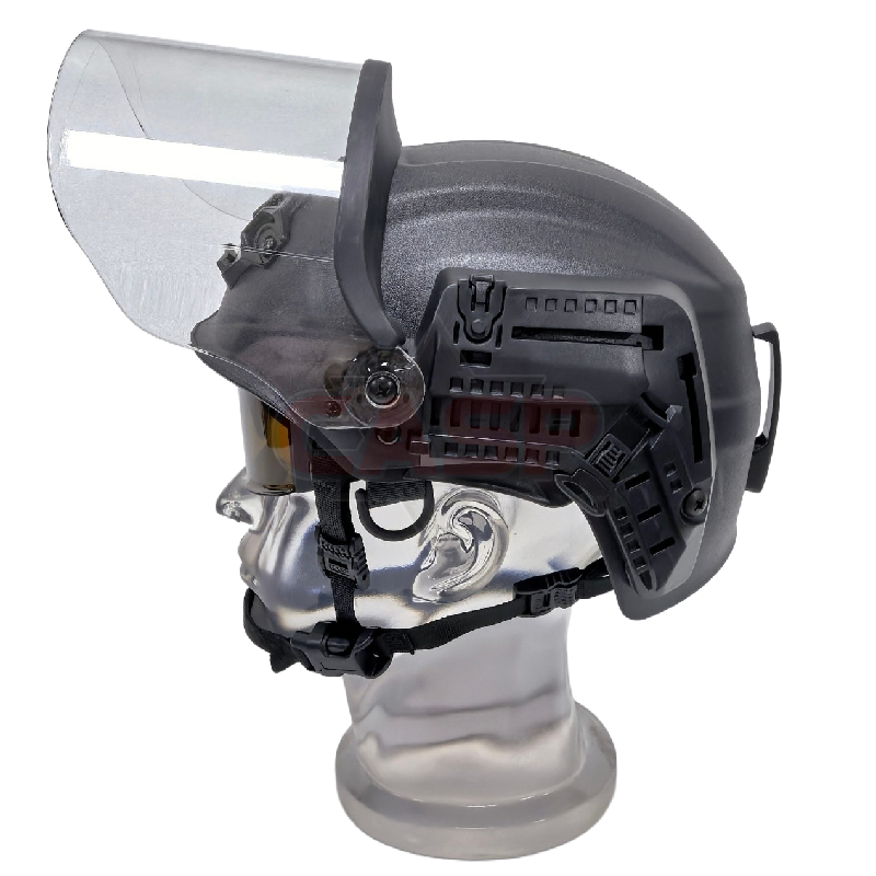 CASP四代防暴头盔+面罩 + 3 防红绿蓝激光镜片